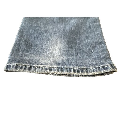 Miss Me Y2K Jeans Bling Rhinestone Back Flap Bootcut MED Wash JE5731E4R Size 31 - Picture 15 of 16